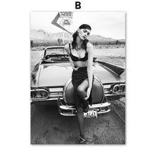 Lade das Bild in den Galerie-Viewer, Designer Wandgemälde Classic Car