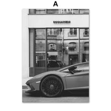 Lade das Bild in den Galerie-Viewer, Designer Wandgemälde Paris Oldschool