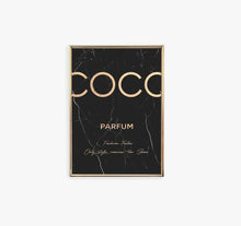 Lade das Bild in den Galerie-Viewer, Designer Wandgemälde Coco Parfum
