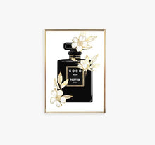Lade das Bild in den Galerie-Viewer, Designer Wandgemälde Coco Parfum
