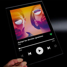Lade das Bild in den Galerie-Viewer, Fancy Spotify Glasplatte