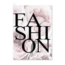 Lade das Bild in den Galerie-Viewer, Designer Wandgemälde pink-black