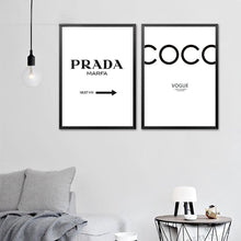 Lade das Bild in den Galerie-Viewer, Designer Wandgemälde white-black