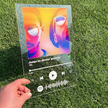 Lade das Bild in den Galerie-Viewer, Fancy Spotify Glasplatte